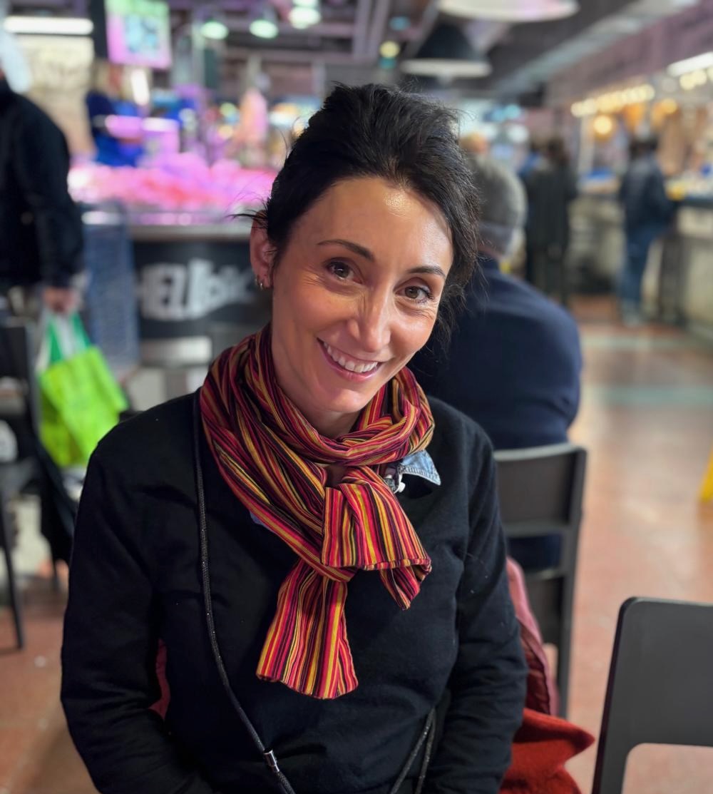 Marjolaine Valère, psychopédagogue, dans son cadre de travail